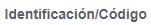 1. Identificación