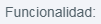 1. Funcionalidad