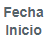 2. Fecha inicio