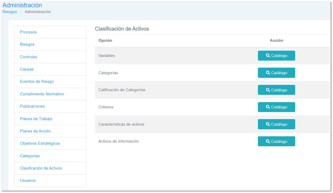 4-6.12. Clasificación de Activos