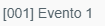2. Nombre del evento