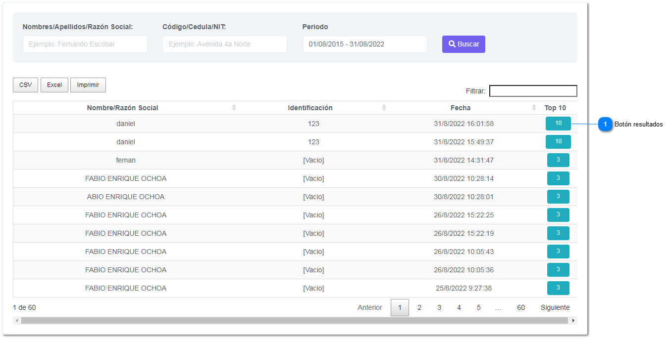 5-2.5. Log de Búsquedas