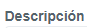 1. Descripción