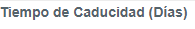 1. Caducidad