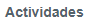 9. Actividades