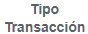 8. Tipo transacción