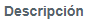2. Descripción