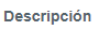 3. Descripción